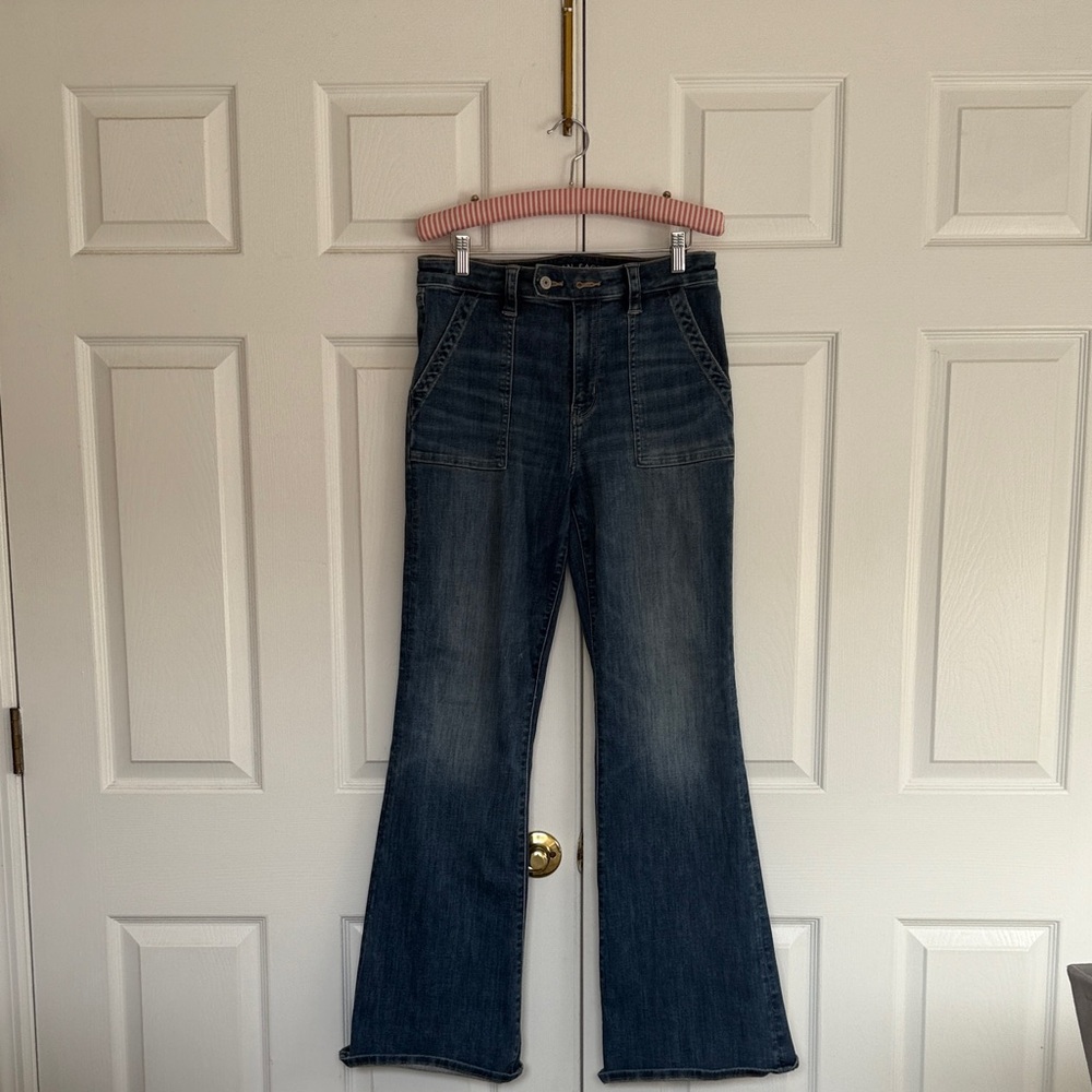 American Eagle Outfitters Dark Blue Flare Jeans